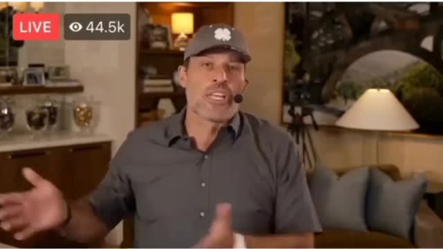 TONY ROBBINS CONSPIRACY THEORIST