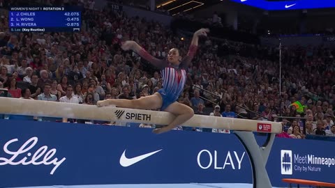 "Suni Lee Steals the Spotlight: Day 1 Highlights from the U.S. Gymnastics Trials"