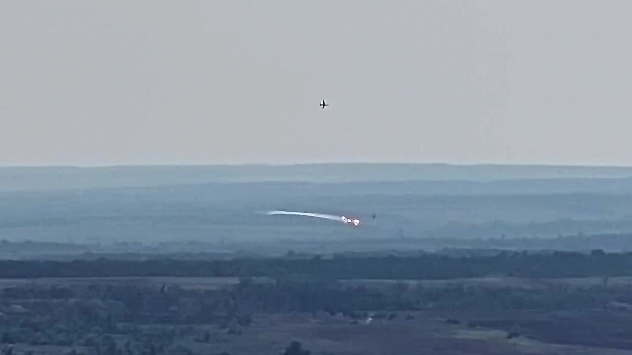 Russian Su25 Shot Down