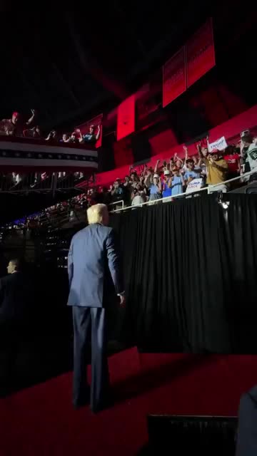 Nothing like a Trump rally!