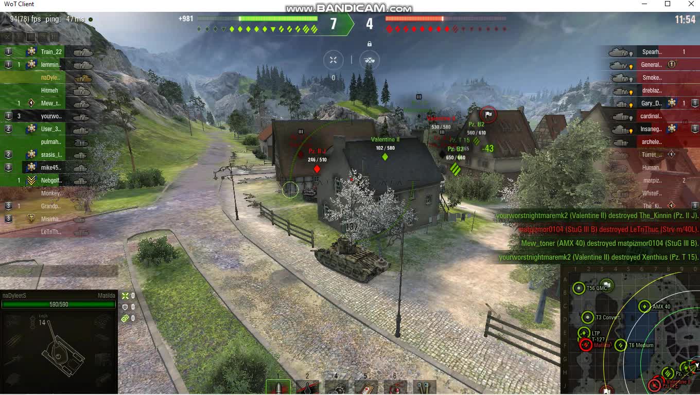 wot Pz 2 J platoon fail