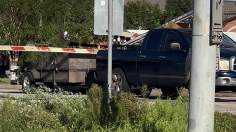 Malfunctioning Railroad Crossing Gates Cause Chaos For Drivers