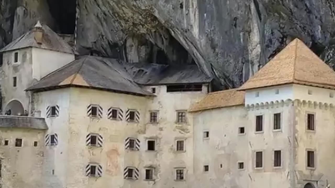 Predjama Castle in Slovenia