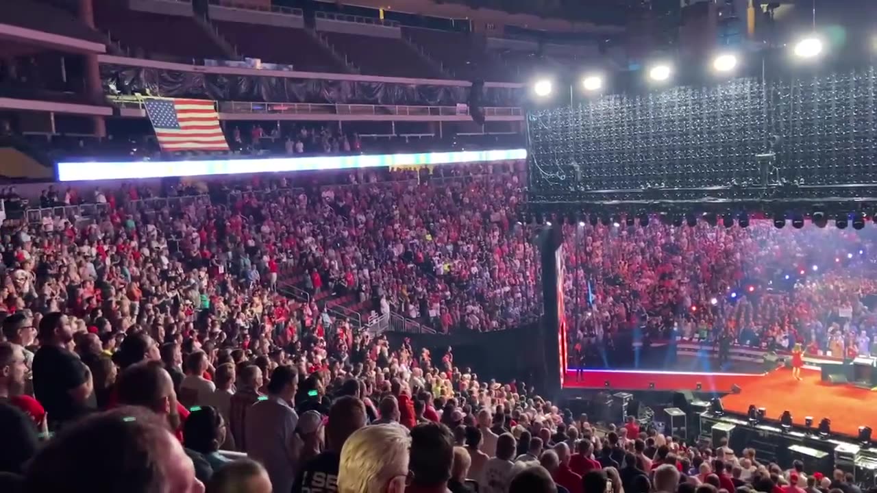 "Unbelievable Energy in Arizona: Turning Point, Trump, and a Special Guest Unite the Crowd!"