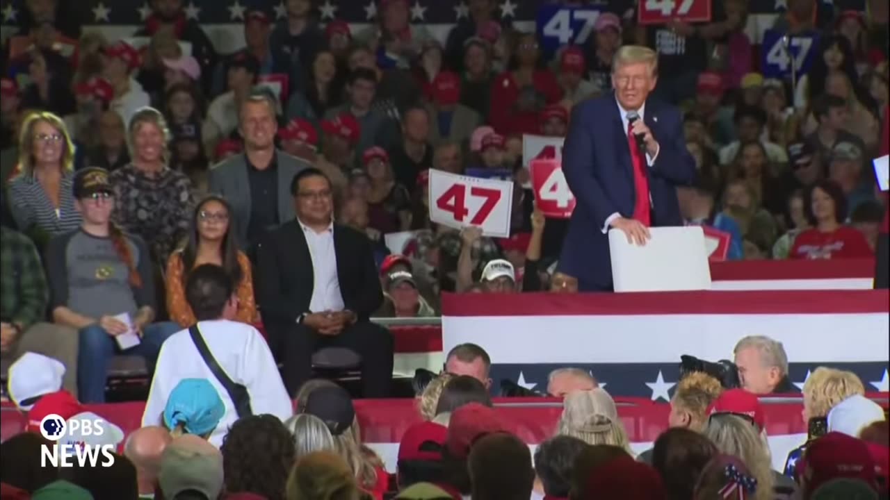 SHOW PEOPLE! Trump to CRYING woman at Lancaster PA town hall