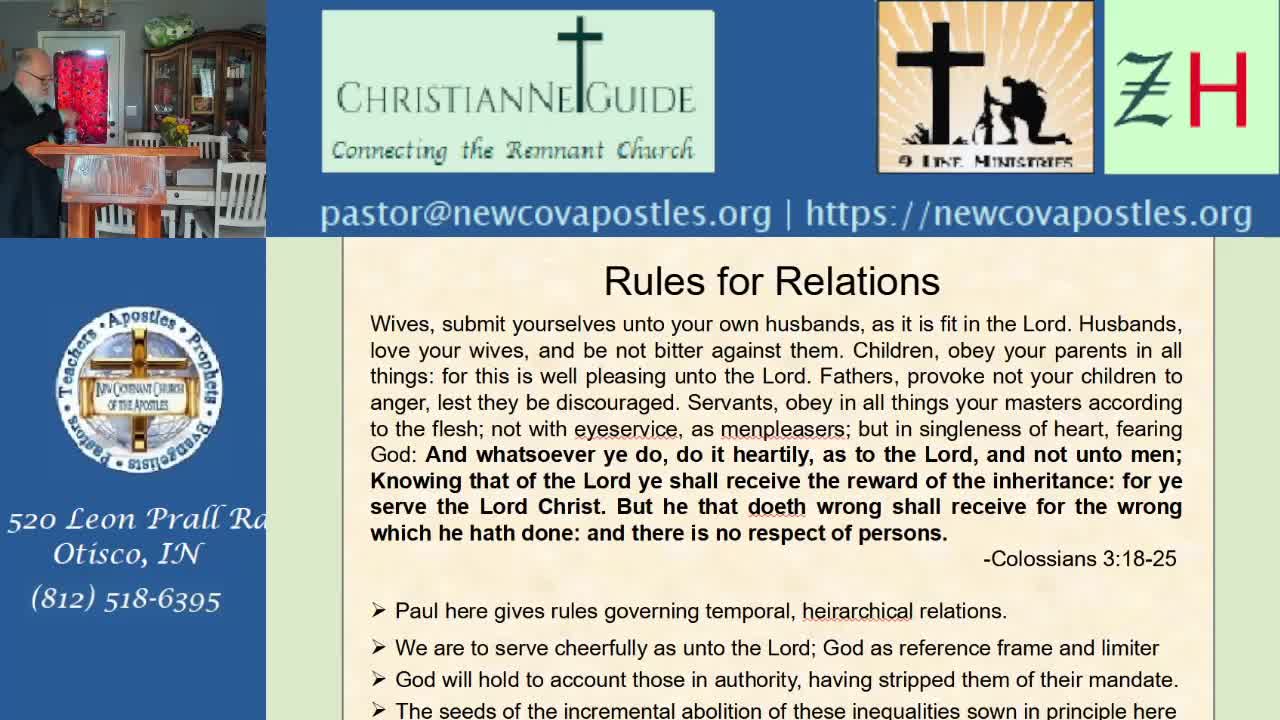 Colossians 3 | New covenant Church of the Apostles