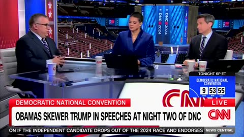 CNN Panel Says It 'Was Hard Not To Notice' Michelle Obama Snubbing Joe Biden In DNC Speech
