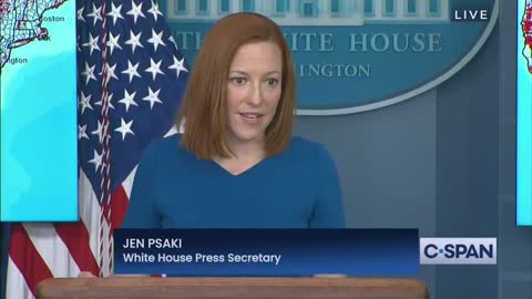 "She never went to the border...she went to the bakery." Psaki: ..."She got a snack."