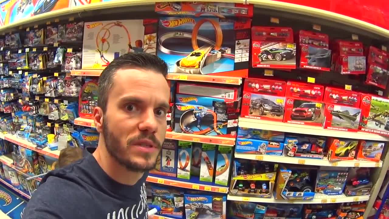 Buying Hot Wheels & Drinking GuaranĂ¡ at the Toy Shop