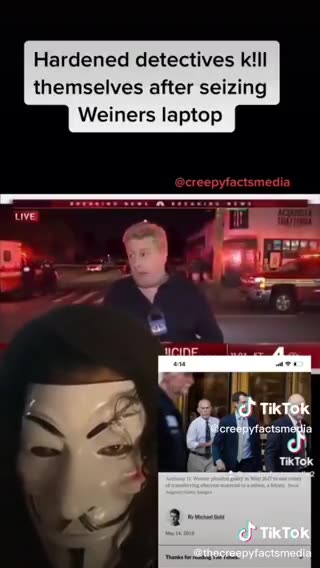 Detectives Kill Themselves After seeing Anthony Weiners Laptop