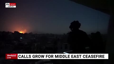 Growing calls from world leaders for Middle East ceasefire