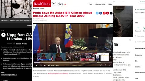 SV - Har media ljugit? "CIA-samarbete centralt för Ukrainas underrättelser"