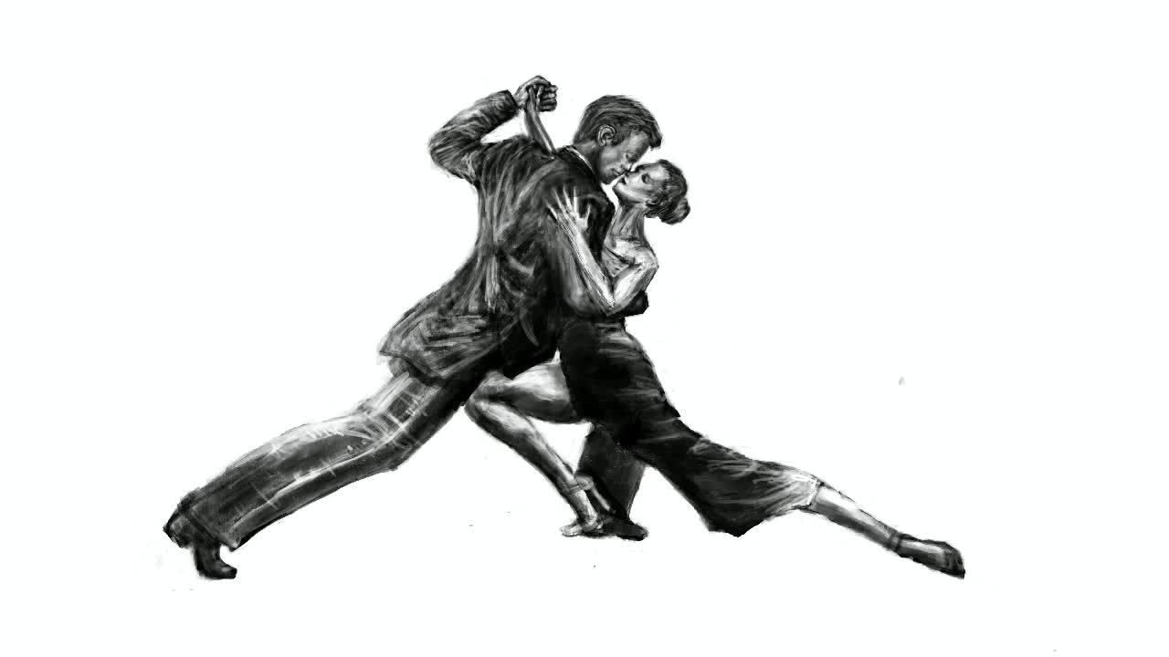 Tango time-lapse drawing (No. 325)