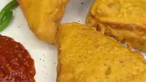 Bread Pakoda ASMR