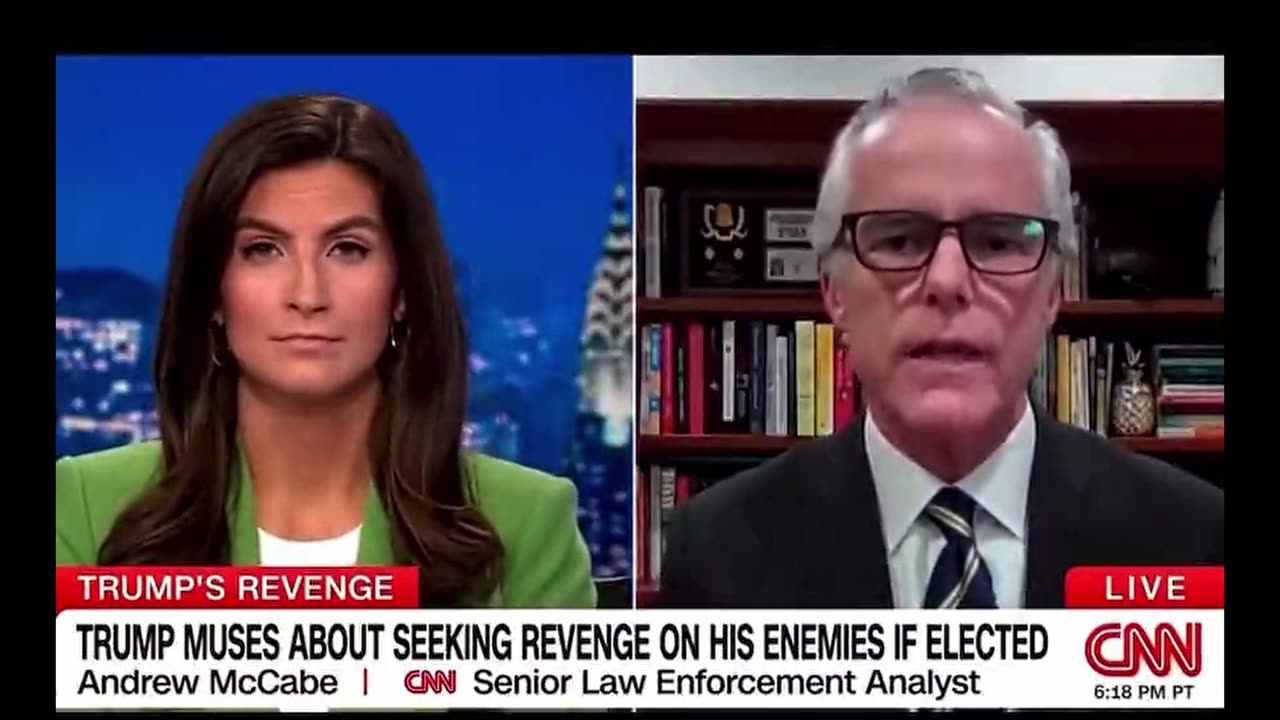 Andrew McCabe talking about Peter Strzok's revenge