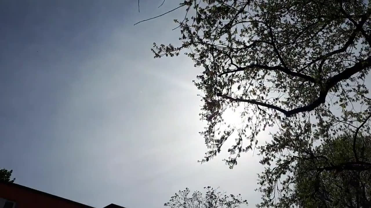 Himmel in Berlin am 13.04.2024 um 15:25 Uhr