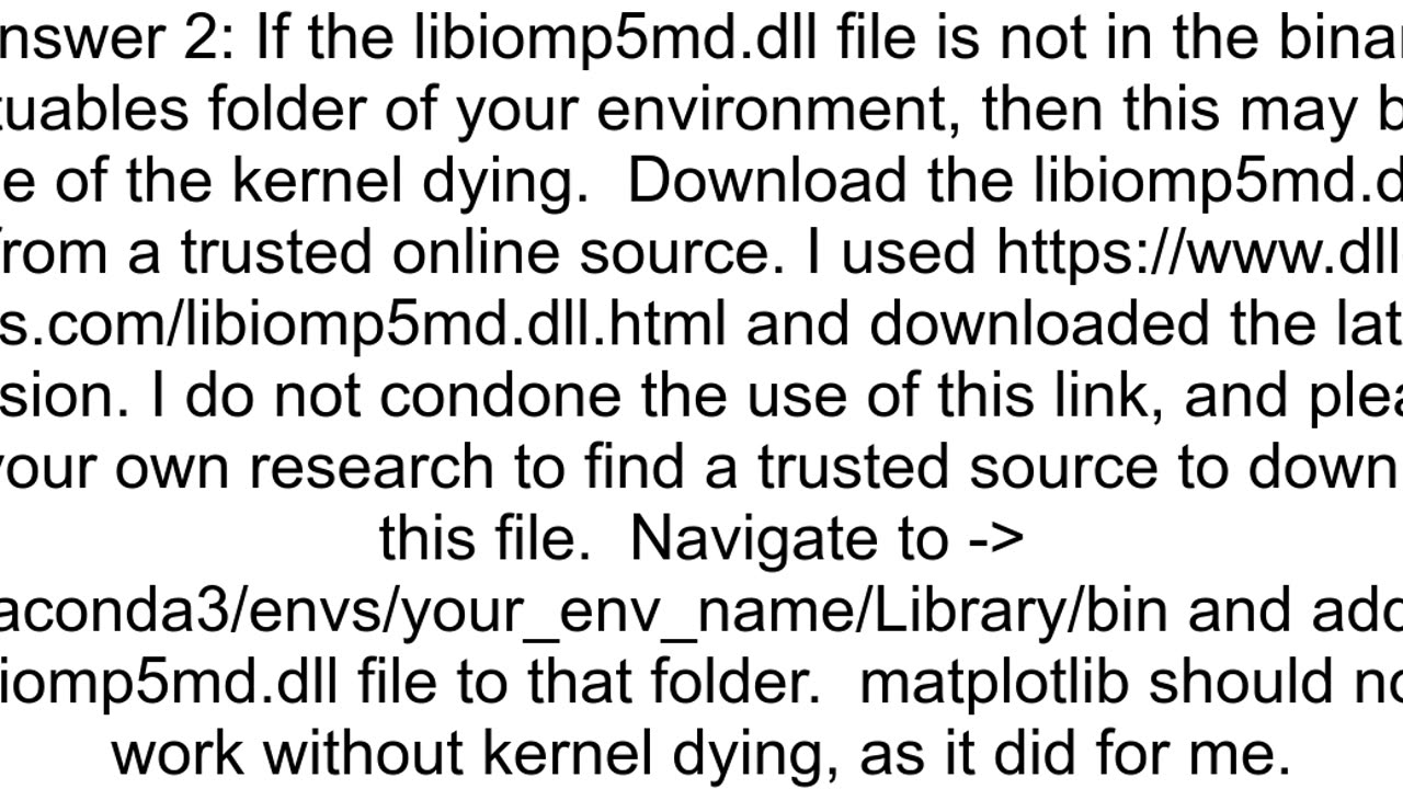 Kernel appears to have died Jupyter notebook python matplotlib