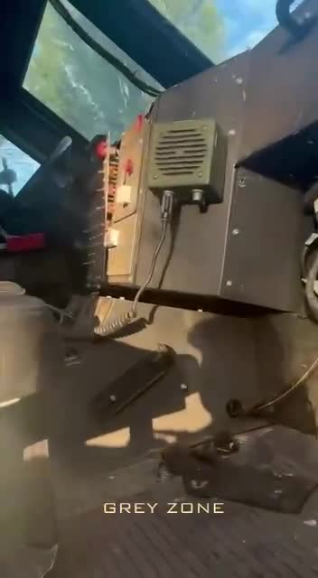 Ukrainian armored car MAZ-5434 "Varta" destroyed