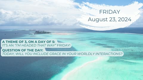 Numerology Energies for Friday, August 23, 2024