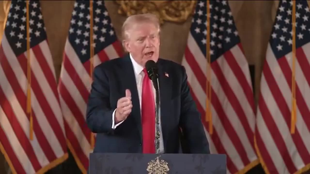 Trump press conference from Mar-a-Lago 8-8-24