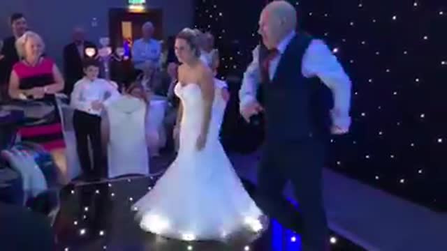 Daughter and Dad wedding dance mash up