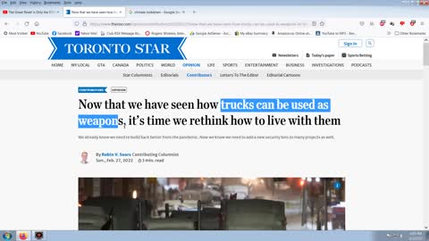 Toronto Star - "Trucks can be used as weapons"