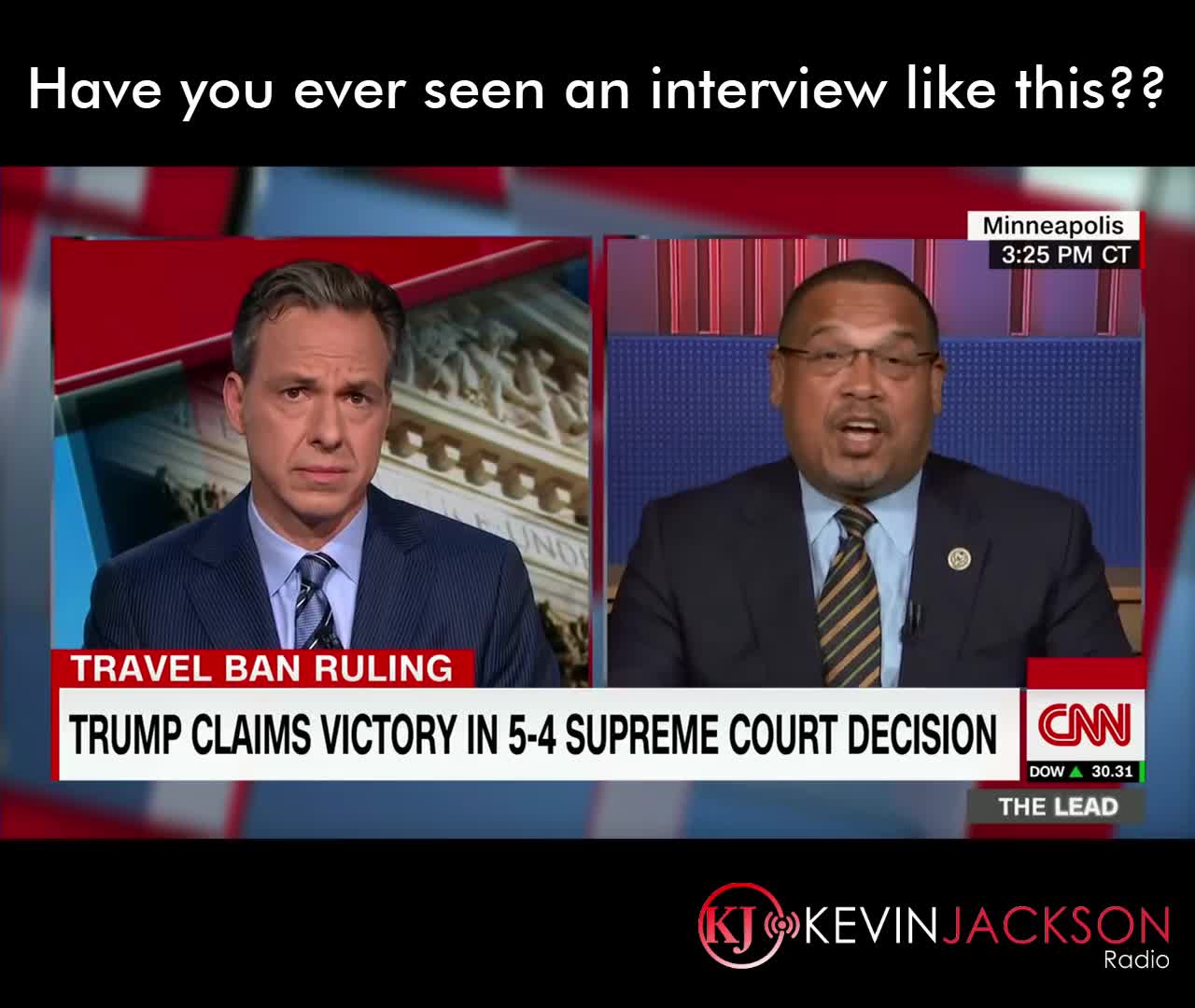 Have you ever seen an interview like this?