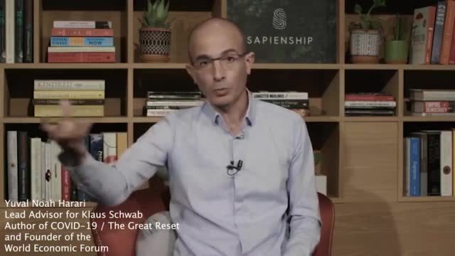 Yuval Noah Harari | Top Advisor for Klaus Schwab Explains "We Need a Anti-Virus for the Brain"