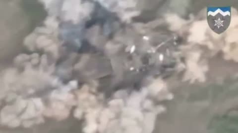 Yin PTKR on the occupying tank in the Donetsk region