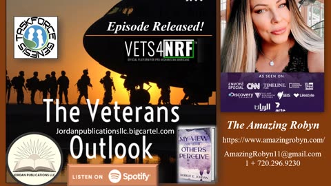 The Veteran Outlook Podcast Featuring The Amazing Robyn (Episode #79).