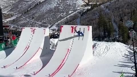Very fun ski track
