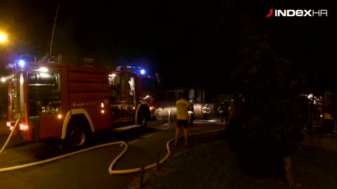 Požar u Branimirovoj, gorio vagon