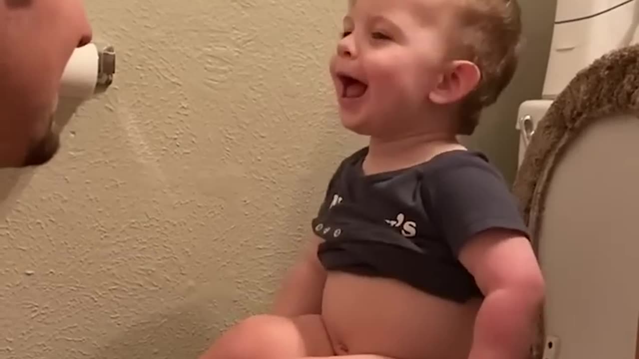 Viral Video: Potty Training Baby Has A Lot To Say