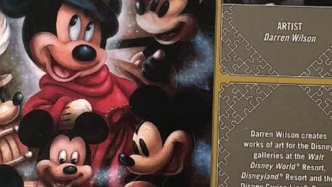 Disney Parks Mickey Mouse Through the Years 1000 Piece Puzzle #shorts