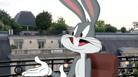 Lutalo Muhammad Athlete Interview Looney Tunes Presents Sports Talk with Bugs Bunny