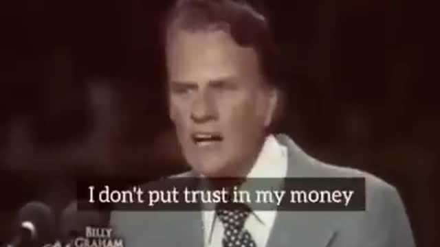 Billy Graham's message about these trying times