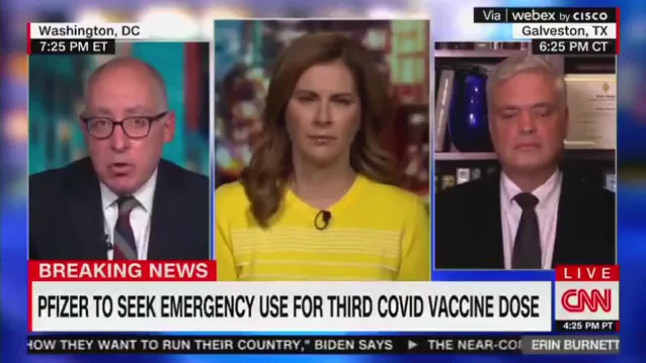 CNN Analyst Dr. Jonathan Reiner "I Do Think It's Time To Start Mandating Vaccines"