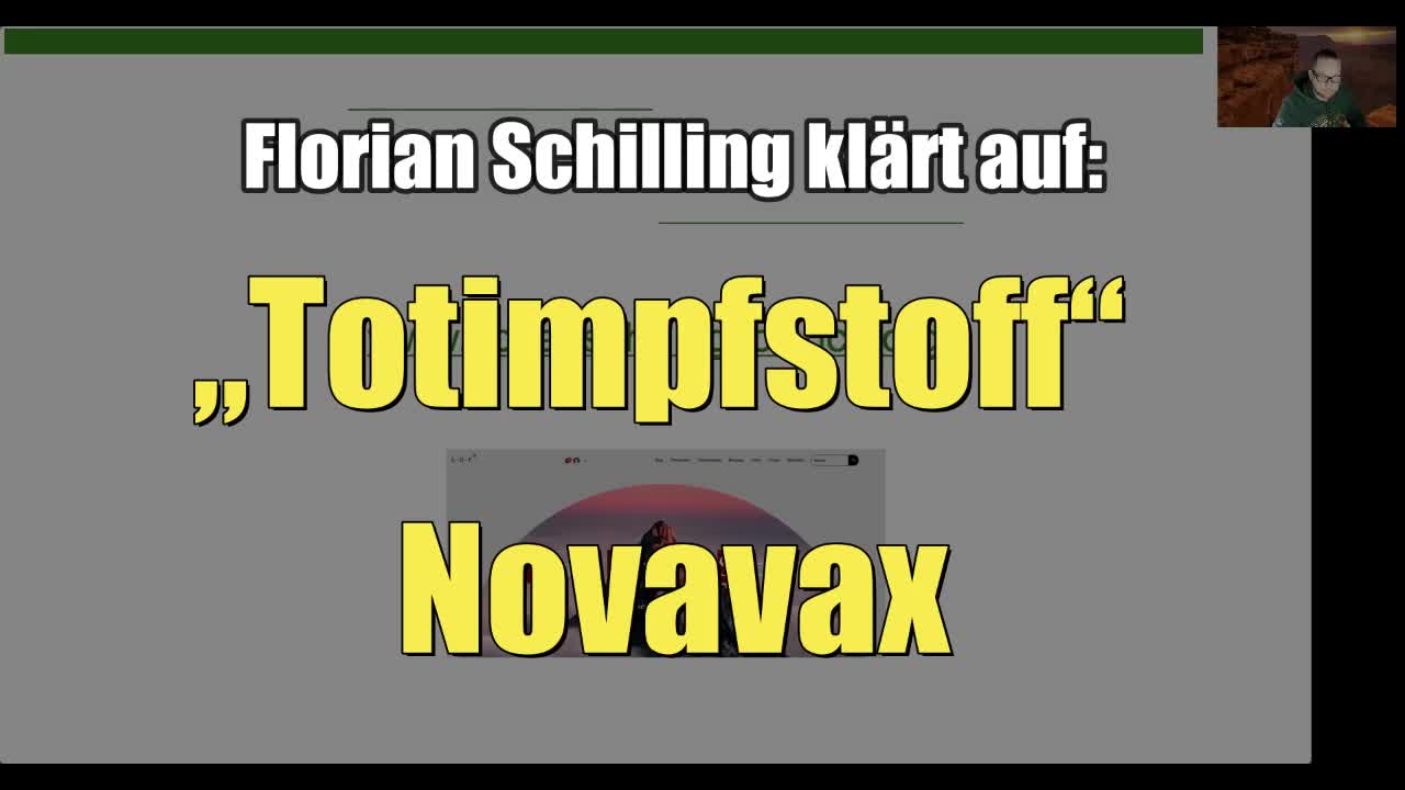 Florian Schilling klärt auf: "Totimpfstoff" Novavax (20.12.2021)