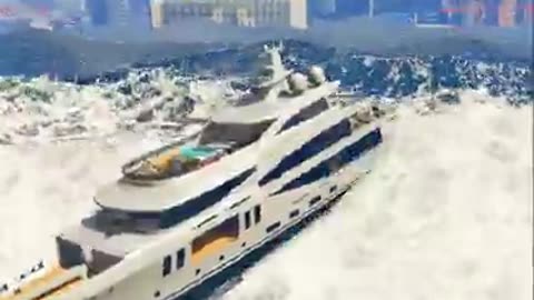 Grand Theft Auto V: Tsunami in our city