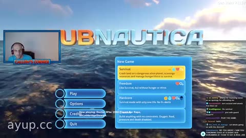 ayupcc - Callum's Corner - 26/01/23 - The First Subnautica Stre