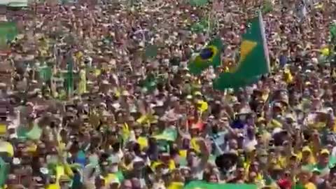 Its happening in Brazil right now, for FREEDOM