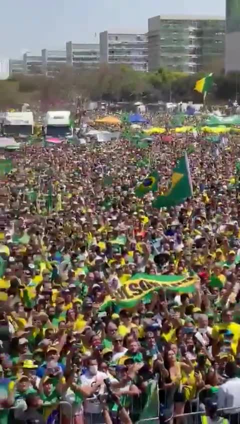 Its happening in Brazil right now, for FREEDOM