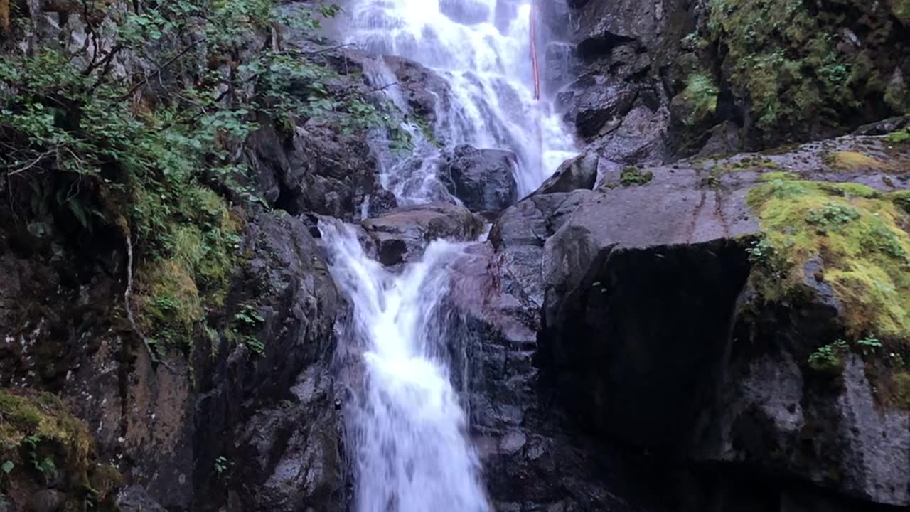 One of the Most Beautiful Waterfalls on a Hiking Trail