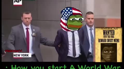 How you start a World war.