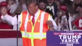 Clip Of Trump Boogying In A Garbage Uniform Goes Viral