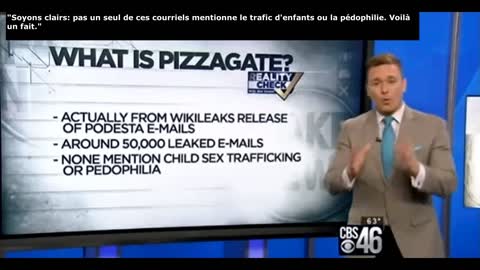 (Fran_Eng) CBS report: Pizzagate, pedophilia, Clinton, Podesta, Wikileaks