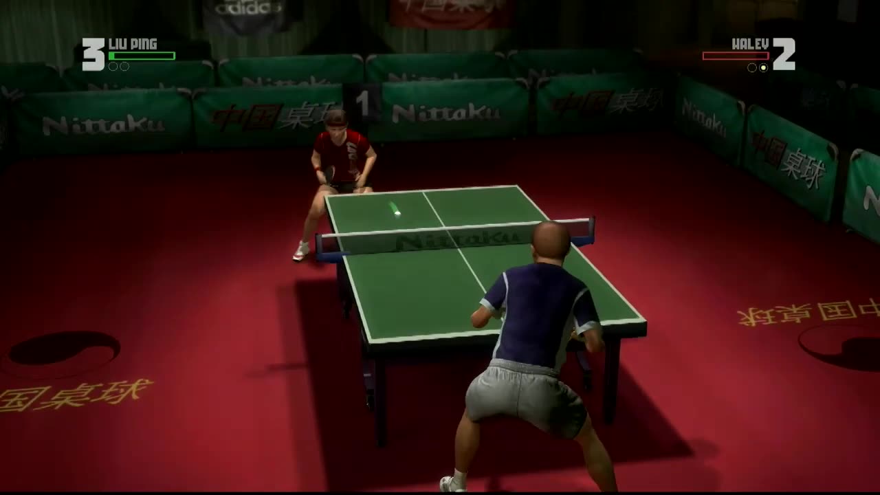 Rockstar Games Table Tennis Game1 Part2