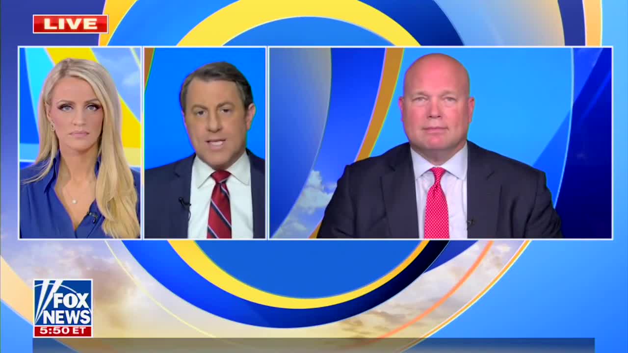 Matt Whitaker on Fox & Friends First July 27, 2022