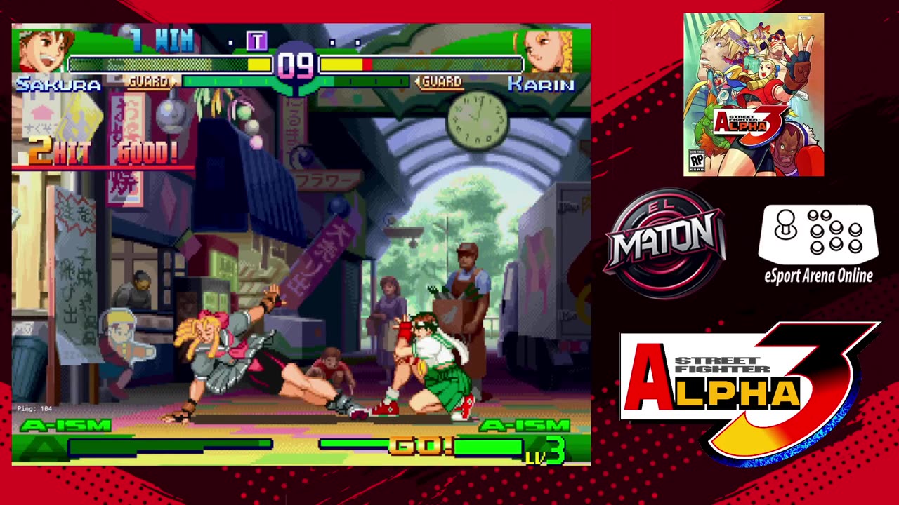 Street Fighter Alpha 3 • Luchas en linea • "ElMaton" vs "Kitlaska" • #casualplay (2024/12/15)