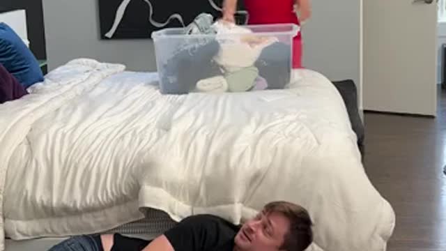 When she CATCHES HIM!!